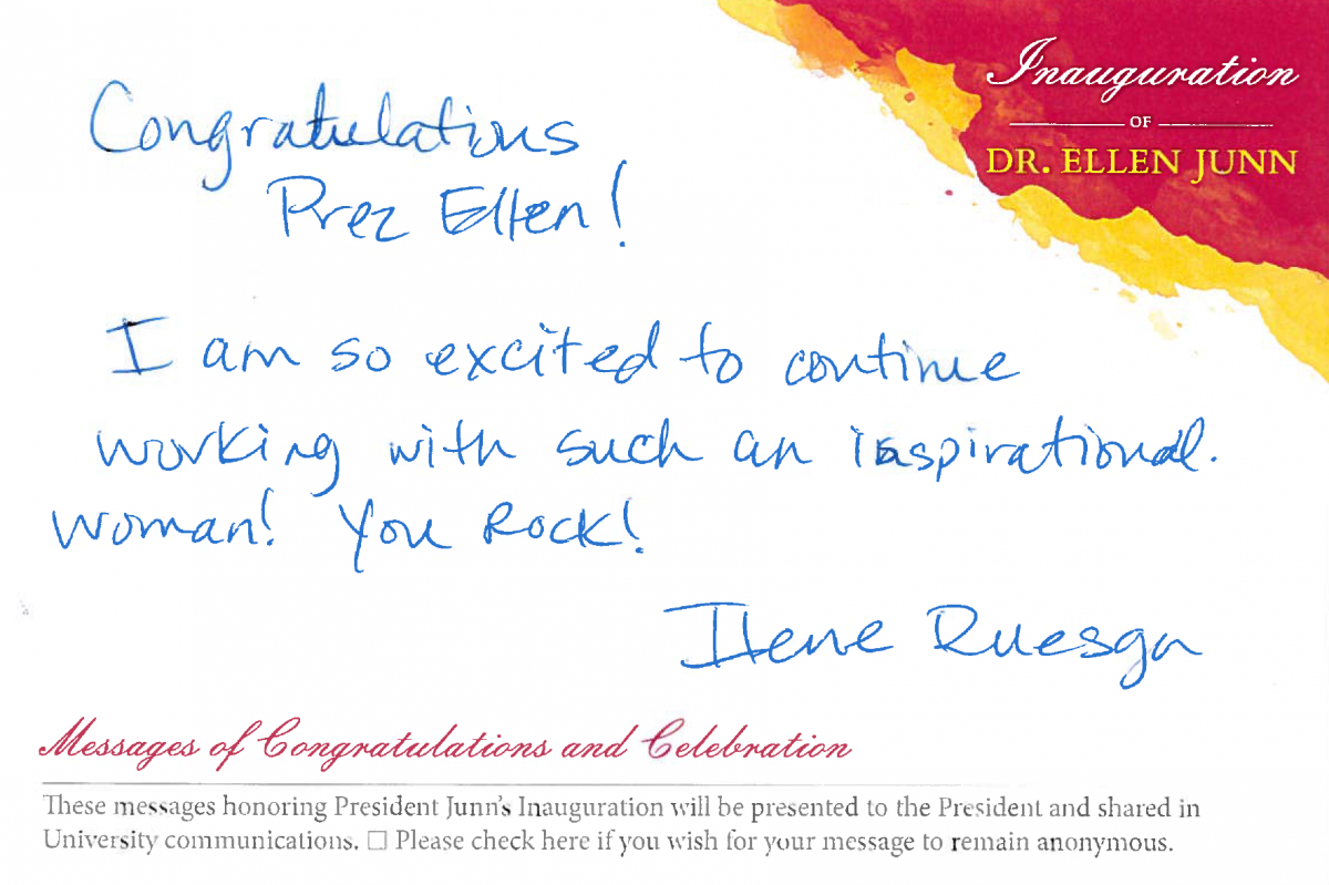 Inauguration of Dr. Ellen Junn | California State University Stanislaus